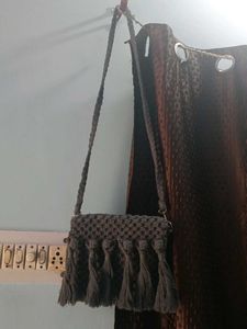 Handmade Macrame Crossbody Bag