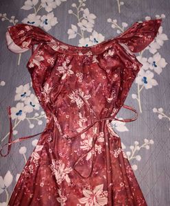 Savana Floral Mermaid maxi dress