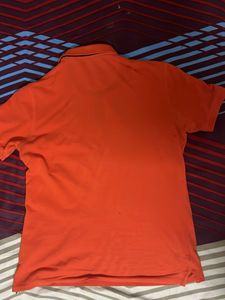 Men's Orange Polo T-Shirt