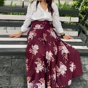 Chic Floral Print Maxi Dress