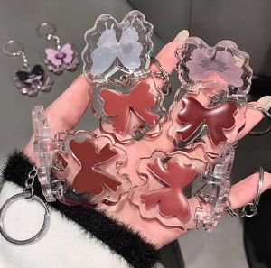Cute Bow & Butterfly Keychain Set