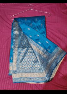 Zari Silk Saree With Blouse