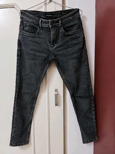 Highlander Black Wash Straight Leg Jeans