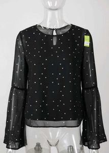 Forever 21 Sparkle Sheer Top