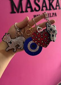 Sparkling Crystal Keychain one for 350/-