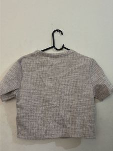 Chic Tweed Cropped cardigan Top