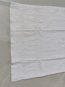 White Pure Cotton Kurta | Full Self Chicken Work |