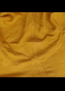 Yellow Printed Kurta 2xl