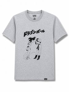 Uniqlo x Dragon Ball Goku Graphic Grey T-Shirt