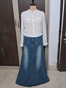 Off White Casual Shirt (Women's)
