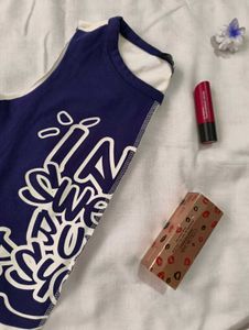 Graphic Patchwork Tank Top