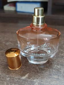Oriflame Infinitia My Sunshine Perfume empty bottl