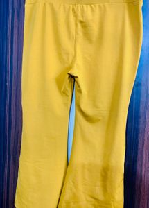 Mustard Yellow Flared Pants