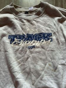 H&amp;M Grey "TRACK" Sweatshirt