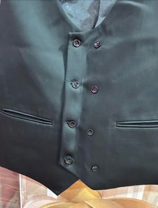 Men's Black Formal Waistcoat
