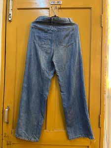 Wide Leg Denim Jeans