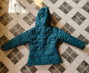 🎀Girls Stylish Teal Puffer Jacket