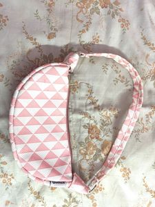 Cute Pink Triangle Pattern Bag