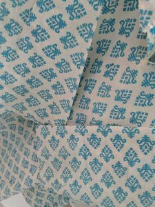 Stylish green &amp; White Printed Kurta
