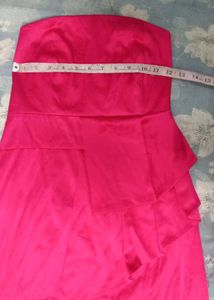 Stunning Strapless Pink Party Dress