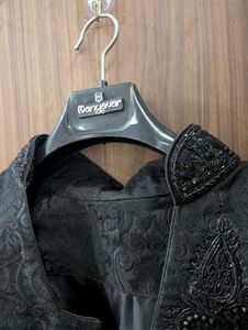 Elegant Black Sherwani
