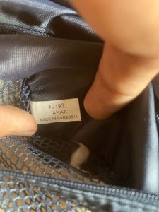 Navy Blue Travel Pouch