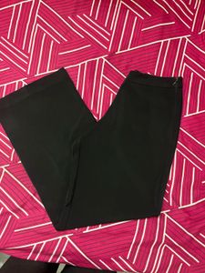Classic Black Wide-Leg Pants