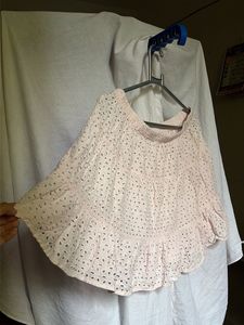 Pretty Pink Crop Top and Skirt Set