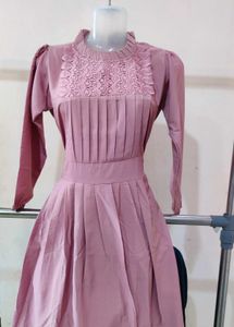 Elegant Pleated Dresses New