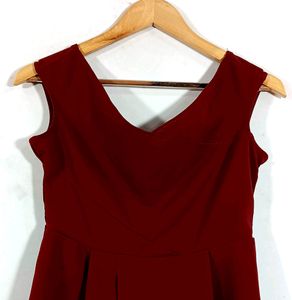 Dark Maroon Top (Women)