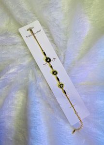 Elegant Gold & Black Bracelet