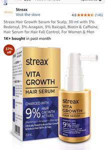 Streax Vita Growth Hair Serum
