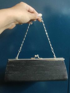 Elegant Black Clutch Bag