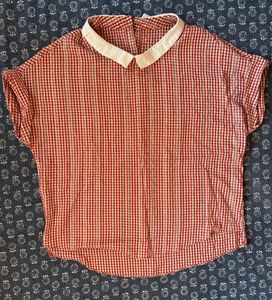 Red Gingham Top