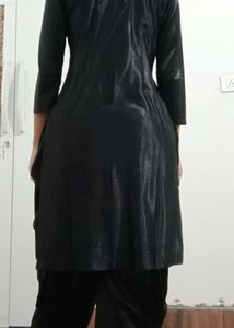 Black Top And Patiyala Pant