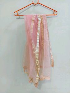 Elegant Peach Kurta Set with Dupatta