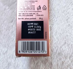 Lakme 9 to 5 CC Cream Beige with 3% Niacinamide Co