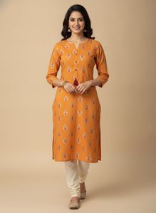 Avassa Orange Kurta