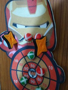 Iron Man Dart Game