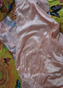 light peach coloure suit
