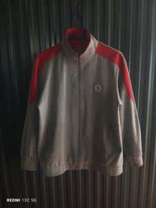 Men's Grey & Red Track Jacket offer799❌699✅
