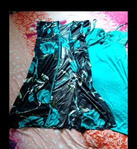 Silky Green Nightsuit