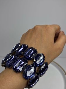 Statement Crystal Cuff Bracelet