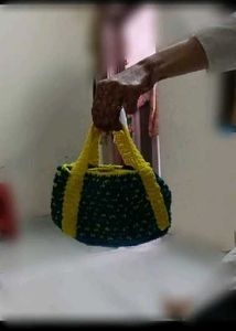 Unique Handmade Crocheted Bag