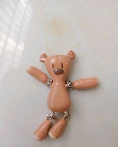 Cute Teddy Bear Charm brooch