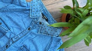 Roadster Denim Full Sleeves Shirt