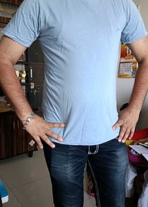 Men's Light Blue T-Shirt