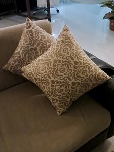Two New Cushion Covers With Fillers