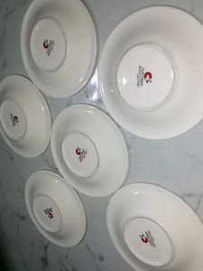 Elegant Set of Serving Bowls /6 plats