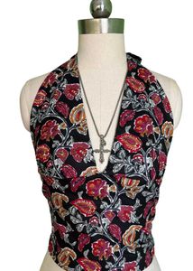 y2k seafoam shadows reversible GEET halter top